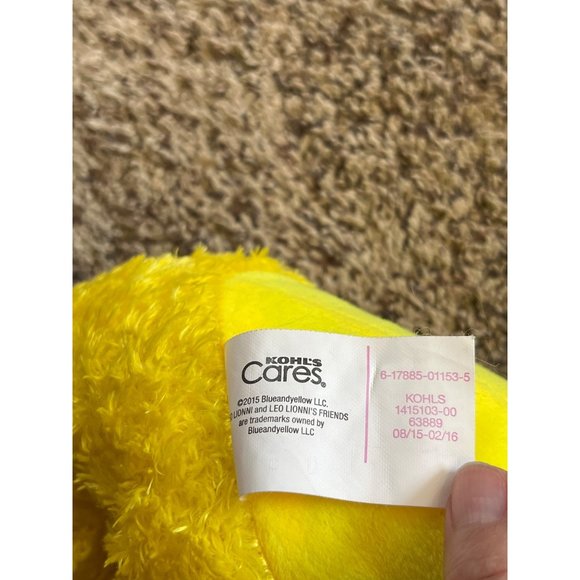 Kohls Cares Leo Lionni Chameleon Plush 12 in Rainbow Lizard Stuffed Animal Toy - Picture 6 of 8